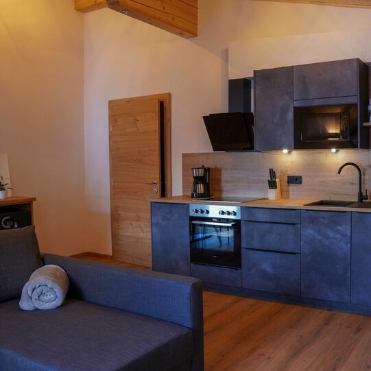 voll ausgestattete Küche