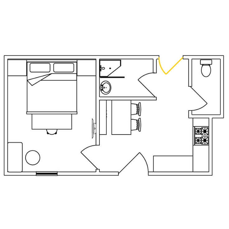 Grundriss Appartement Gatterspitze