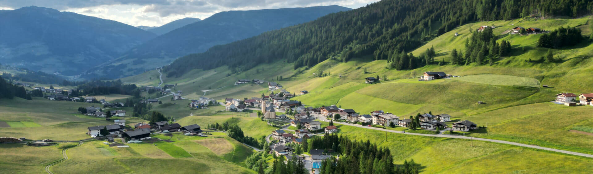 Luftaufnahme Sommer Kartitsch