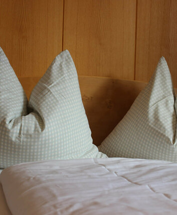 Informazioni generali sui prezzi Detailaufnahme Bettwäsche grün